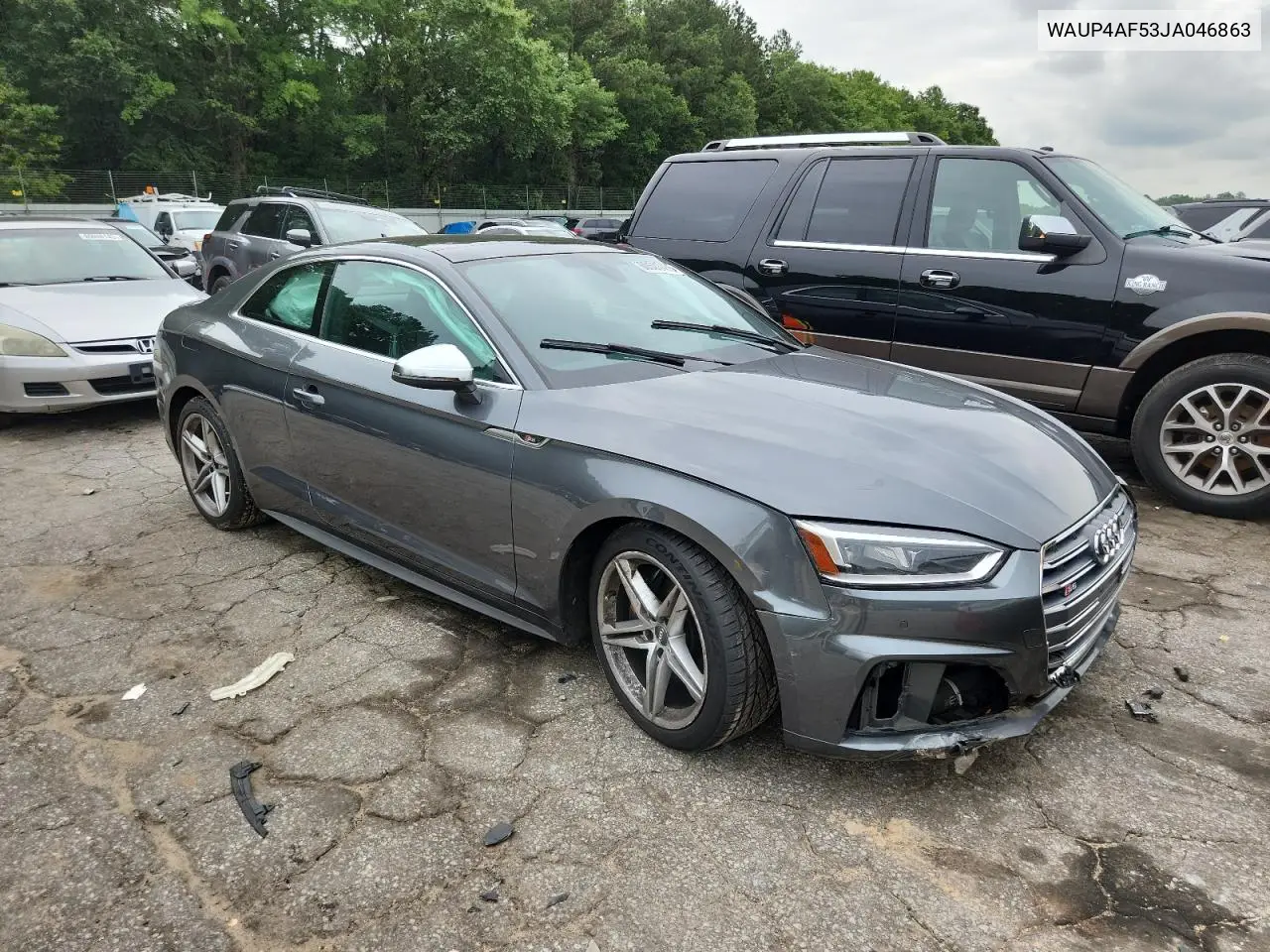2018 Audi S5 Premium Plus VIN: WAUP4AF53JA046863 Lot: 60503485