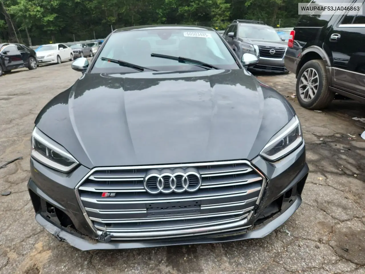 2018 Audi S5 Premium Plus VIN: WAUP4AF53JA046863 Lot: 60503485