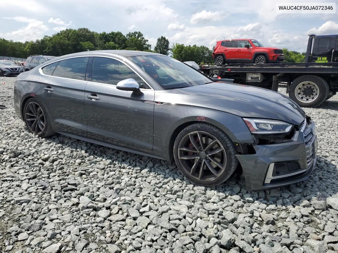 2018 Audi S5 Prestige VIN: WAUC4CF50JA072346 Lot: 60638755