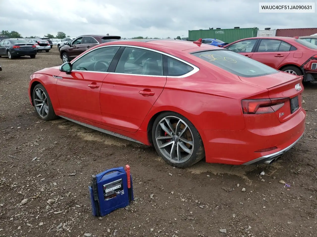 2018 Audi S5 Prestige VIN: WAUC4CF51JA090631 Lot: 60728225
