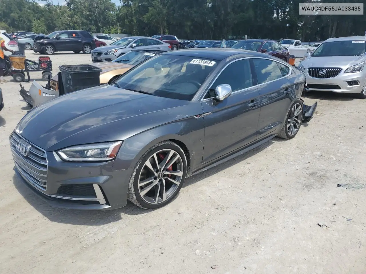 2018 Audi S5 Prestige VIN: WAUC4DF55JA033435 Lot: 61128985