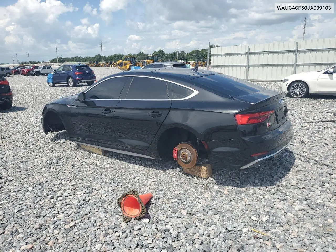2018 Audi S5 Prestige VIN: WAUC4CF50JA009103 Lot: 61218325