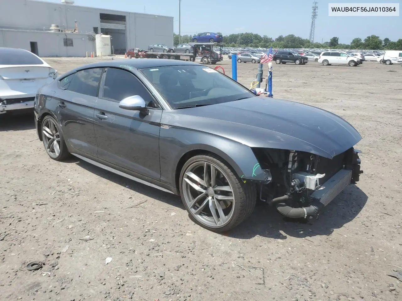2018 Audi S5 Premium Plus VIN: WAUB4CF56JA010364 Lot: 61447835