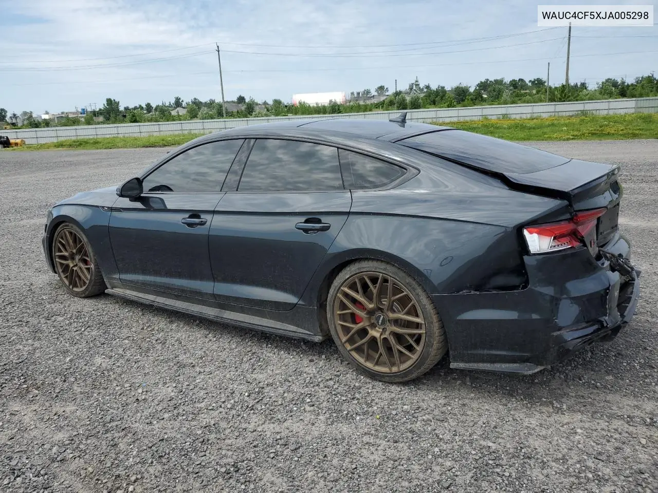 2018 Audi S5 Prestige VIN: WAUC4CF5XJA005298 Lot: 61955205