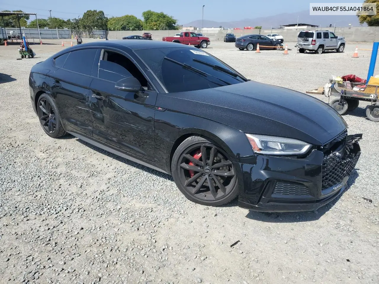 2018 Audi S5 Premium Plus VIN: WAUB4CF55JA041864 Lot: 62023575