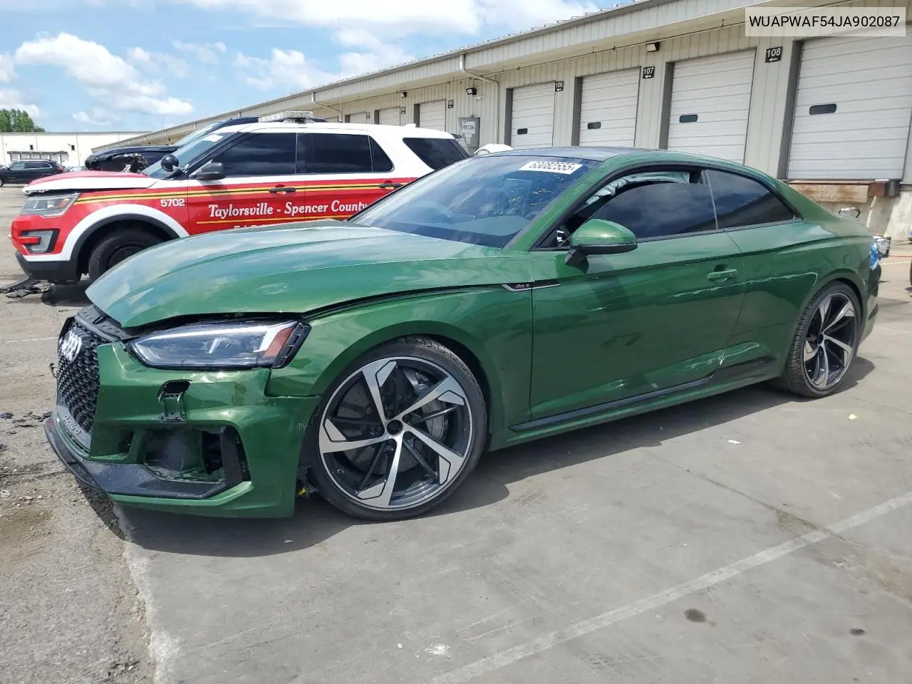 2018 Audi Rs5 VIN: WUAPWAF54JA902087 Lot: 63082555
