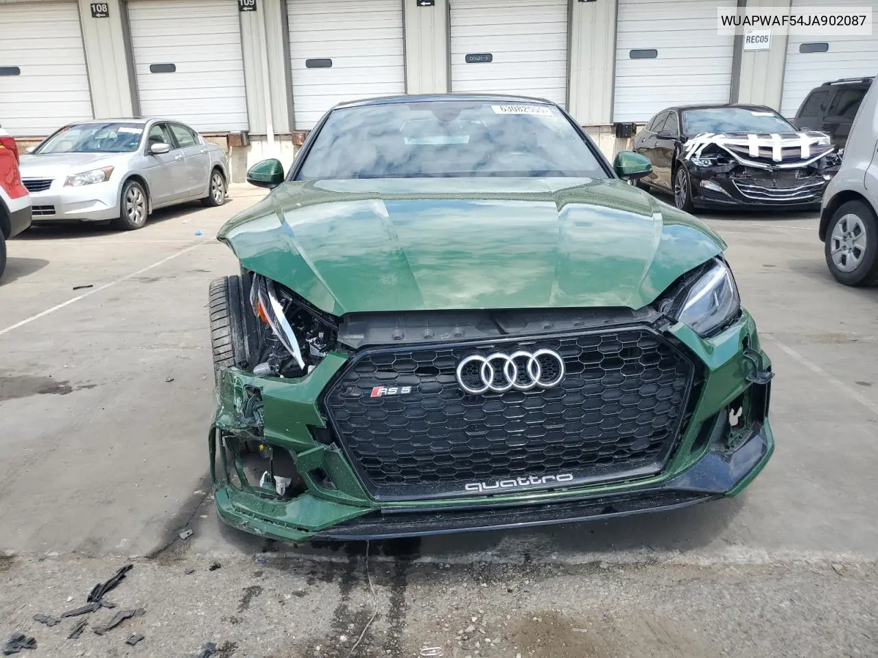 2018 Audi Rs5 VIN: WUAPWAF54JA902087 Lot: 63082555