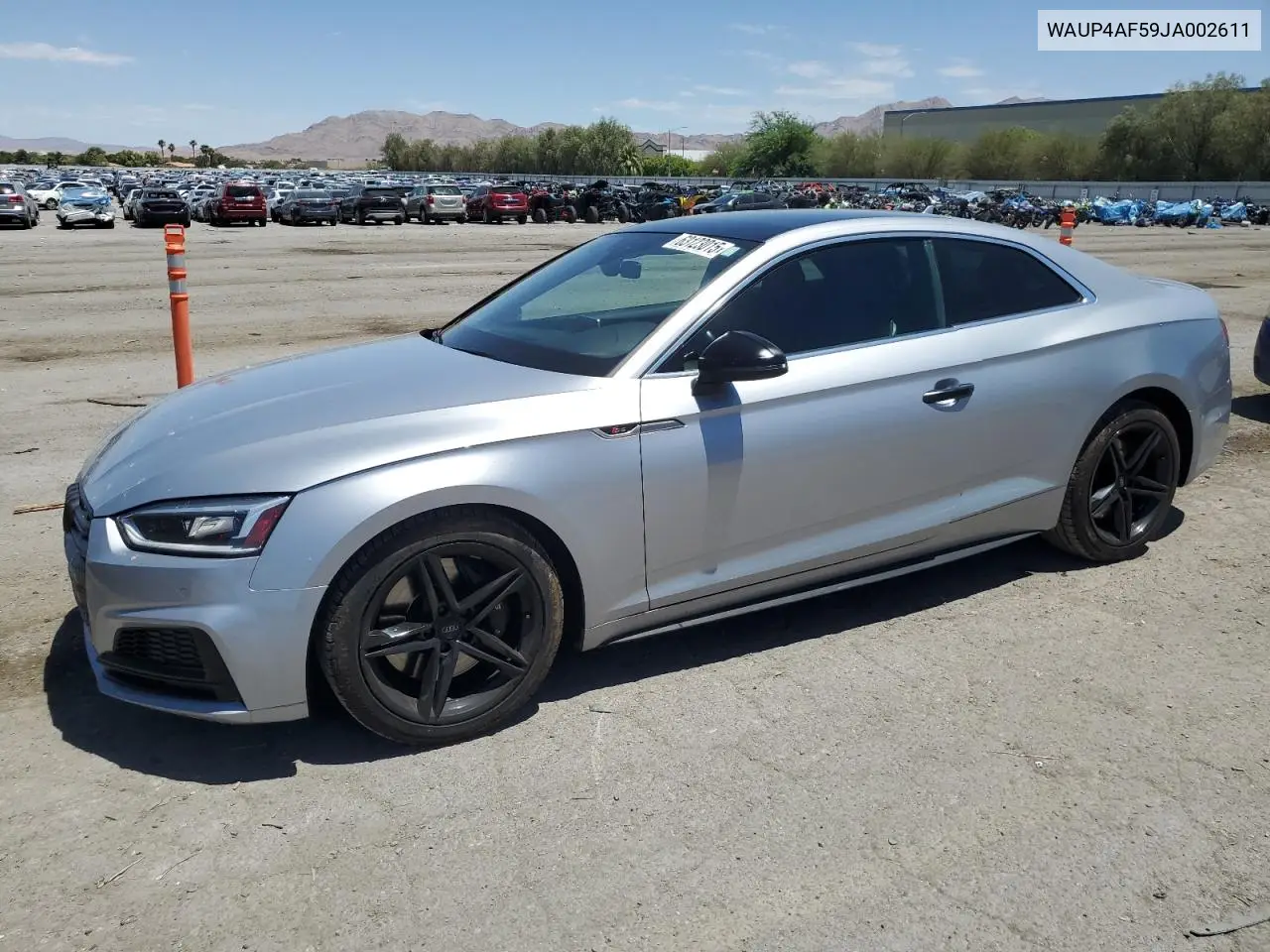 2018 Audi S5 Premium Plus VIN: WAUP4AF59JA002611 Lot: 63123015