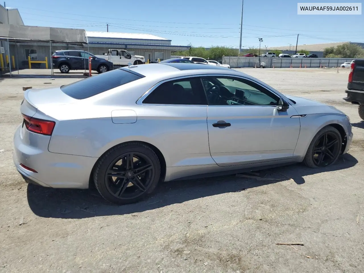 2018 Audi S5 Premium Plus VIN: WAUP4AF59JA002611 Lot: 63123015