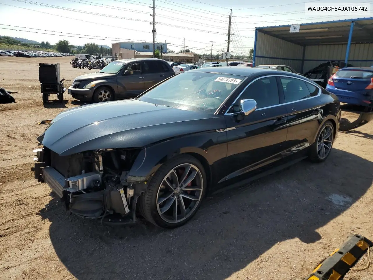 2018 Audi S5 Prestige VIN: WAUC4CF54JA106742 Lot: 64810785
