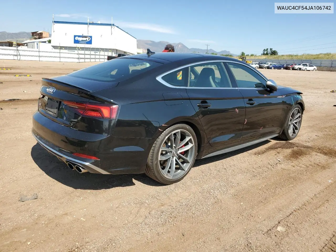 2018 Audi S5 Prestige VIN: WAUC4CF54JA106742 Lot: 64810785