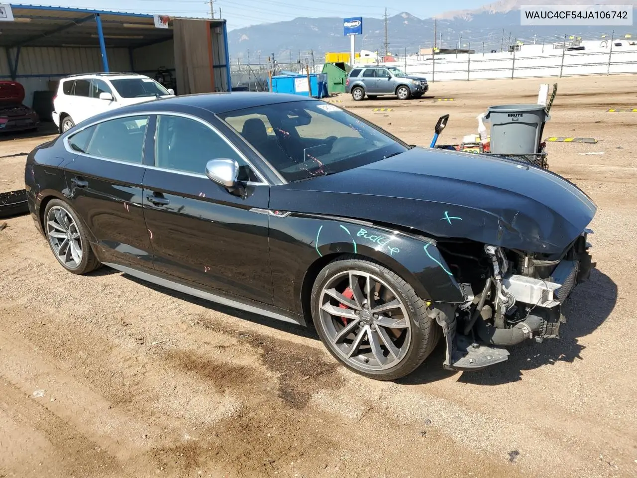 2018 Audi S5 Prestige VIN: WAUC4CF54JA106742 Lot: 64810785