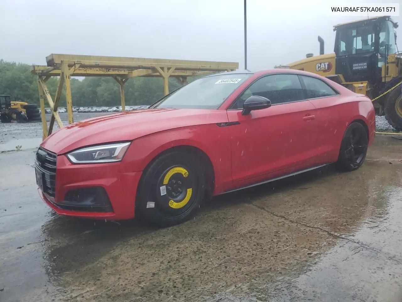 2019 Audi S5 Prestige VIN: WAUR4AF57KA061571 Lot: 56402545