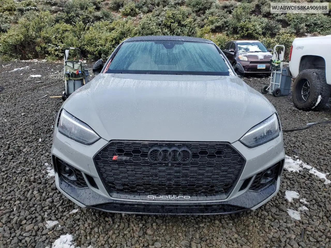 2019 Audi Rs5 VIN: WUABWCF58KA906988 Lot: 56739905