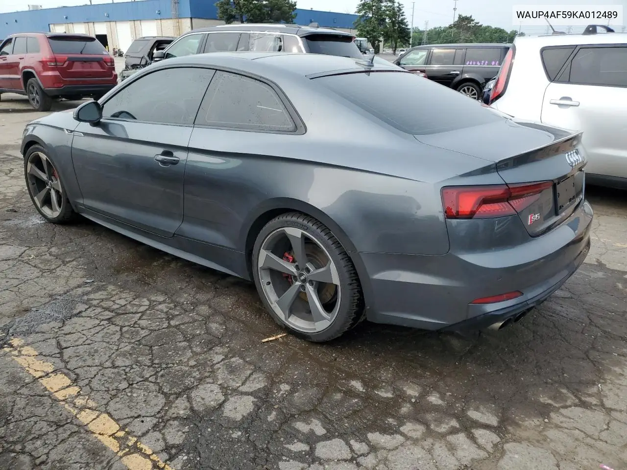2019 Audi S5 Premium Plus VIN: WAUP4AF59KA012489 Lot: 59168305