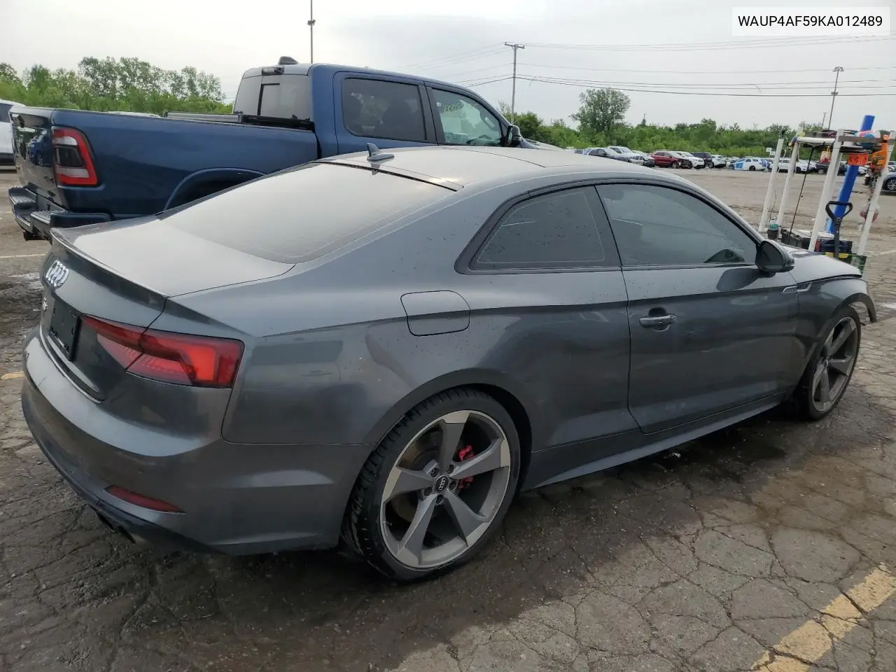 2019 Audi S5 Premium Plus VIN: WAUP4AF59KA012489 Lot: 59168305