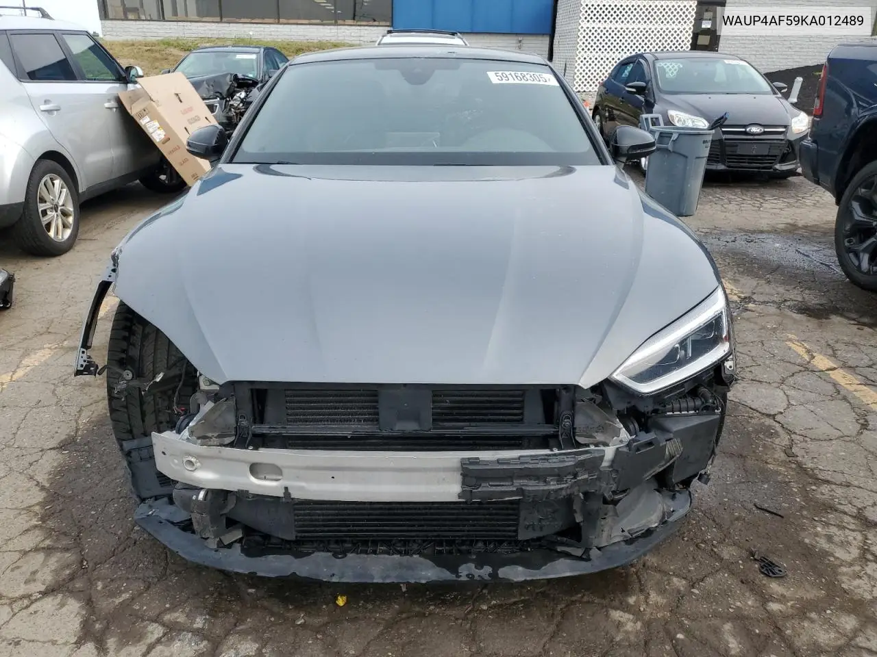2019 Audi S5 Premium Plus VIN: WAUP4AF59KA012489 Lot: 59168305