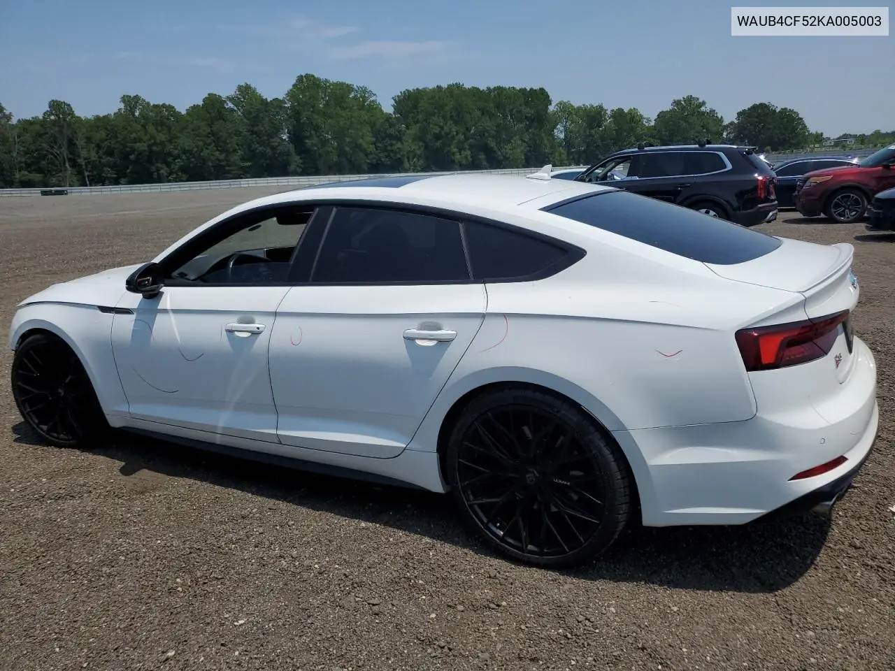 2019 Audi S5 Premium Plus VIN: WAUB4CF52KA005003 Lot: 59615965