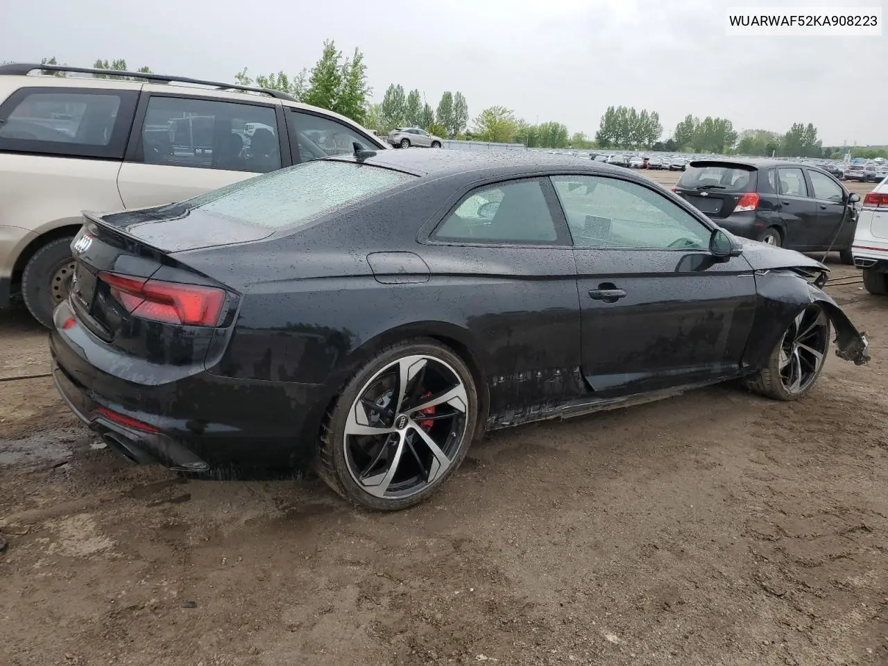 2019 Audi Rs5 VIN: WUARWAF52KA908223 Lot: 59911665