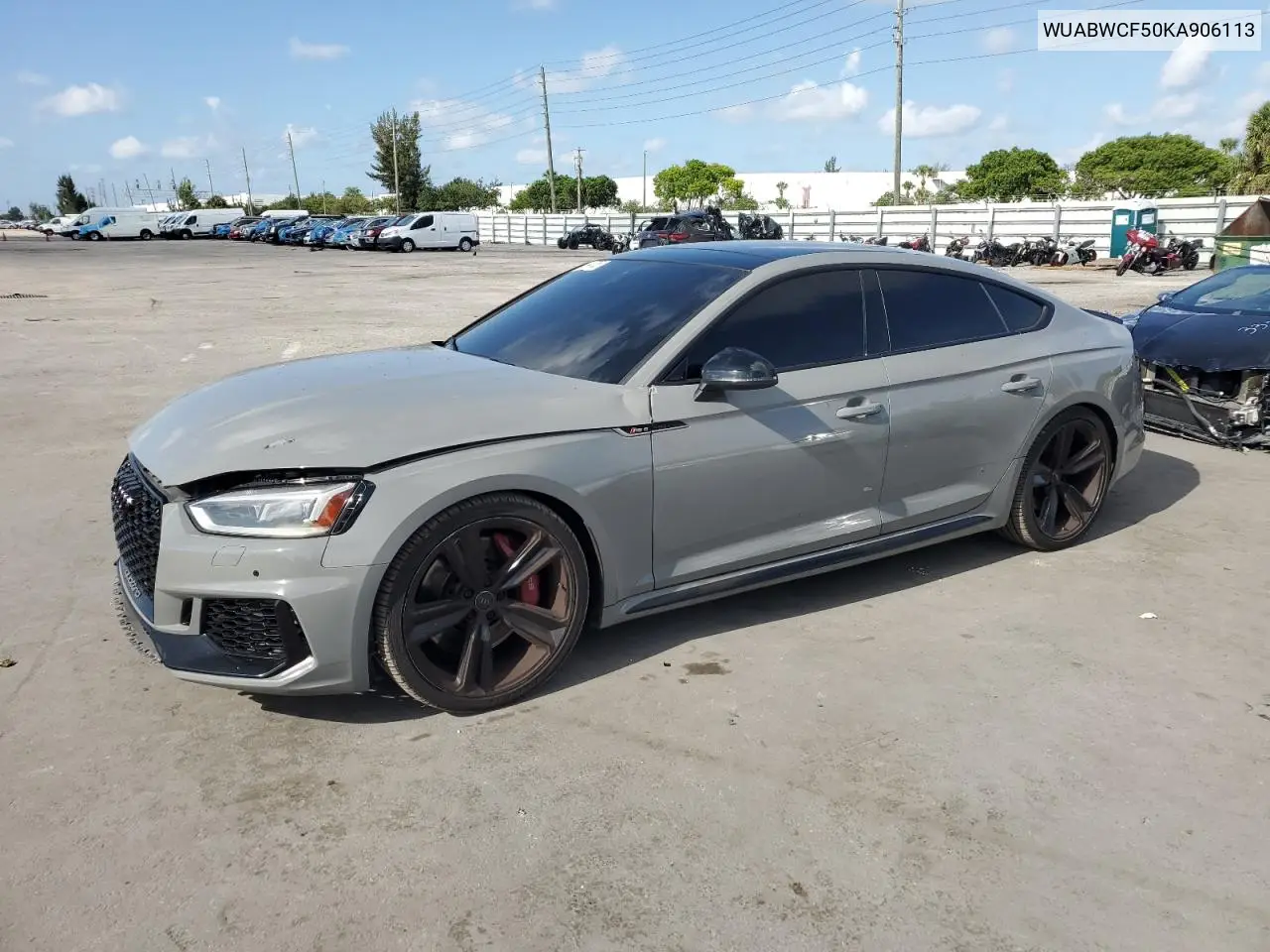 2019 Audi Rs5 VIN: WUABWCF50KA906113 Lot: 60044785