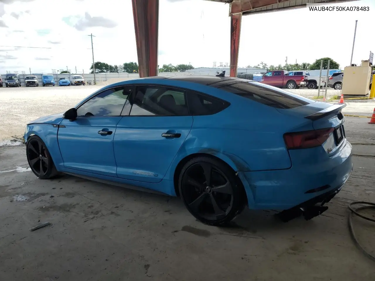 2019 Audi S5 Premium Plus VIN: WAUB4CF50KA078483 Lot: 60454195