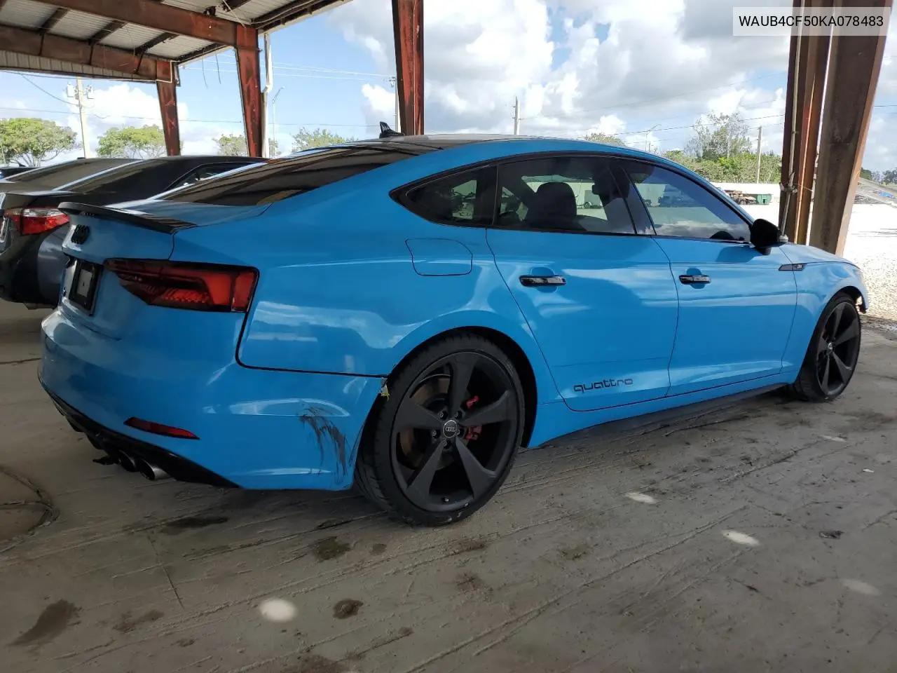2019 Audi S5 Premium Plus VIN: WAUB4CF50KA078483 Lot: 60454195