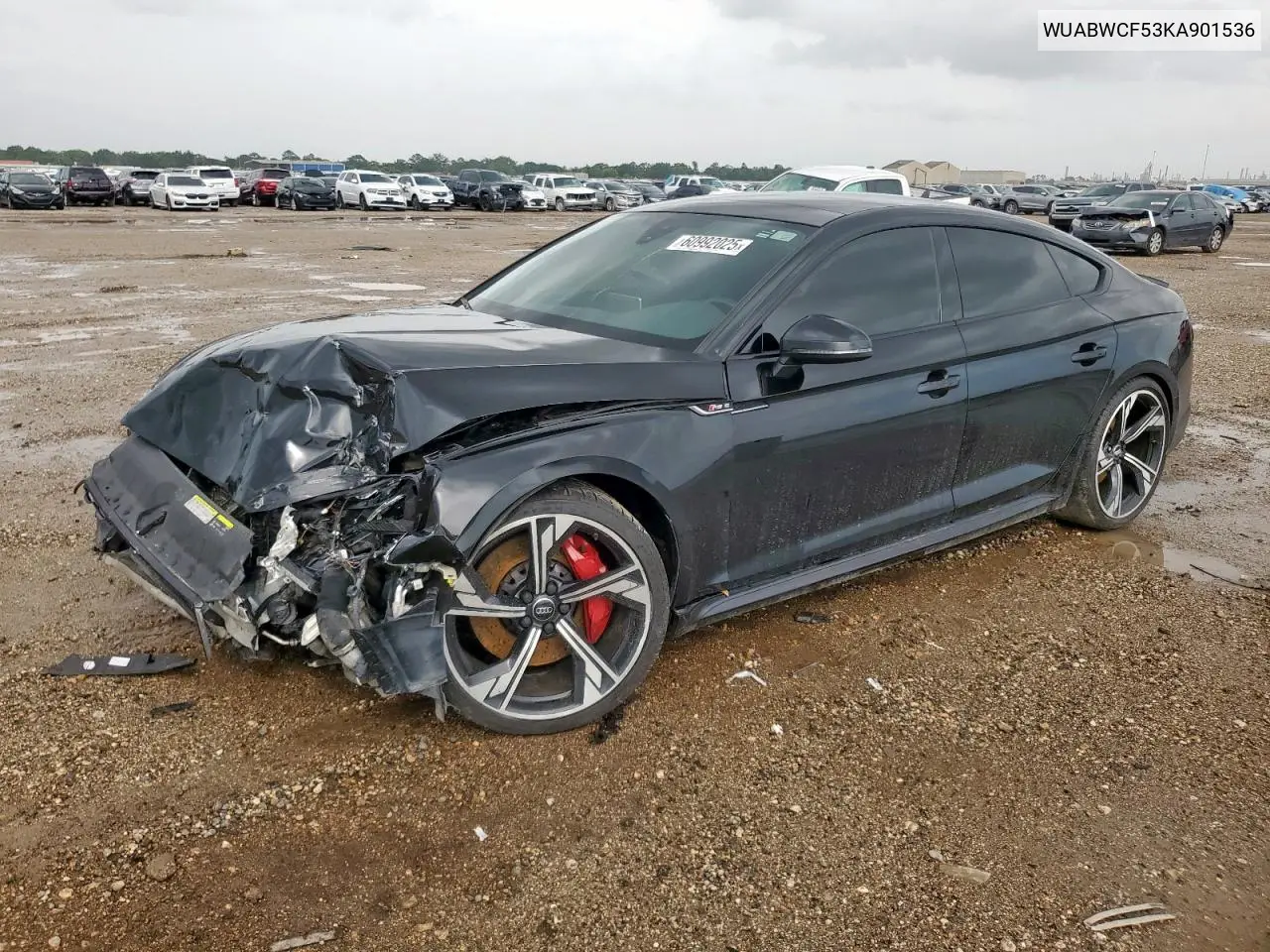2019 Audi Rs5 VIN: WUABWCF53KA901536 Lot: 60992025