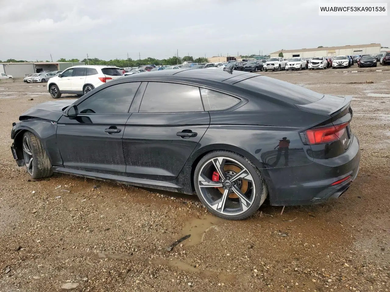 2019 Audi Rs5 VIN: WUABWCF53KA901536 Lot: 60992025
