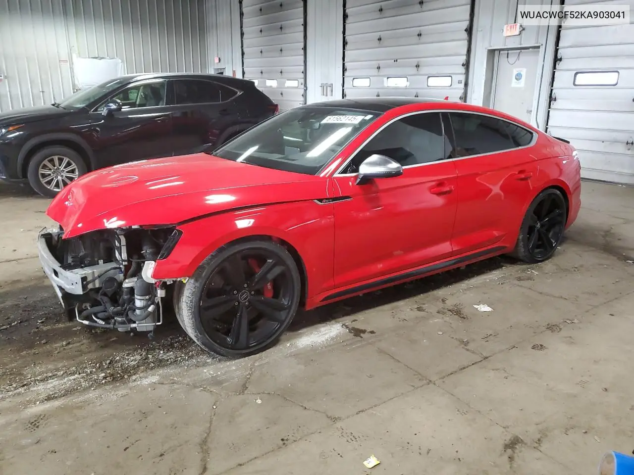 2019 Audi Rs5 VIN: WUACWCF52KA903041 Lot: 61562145