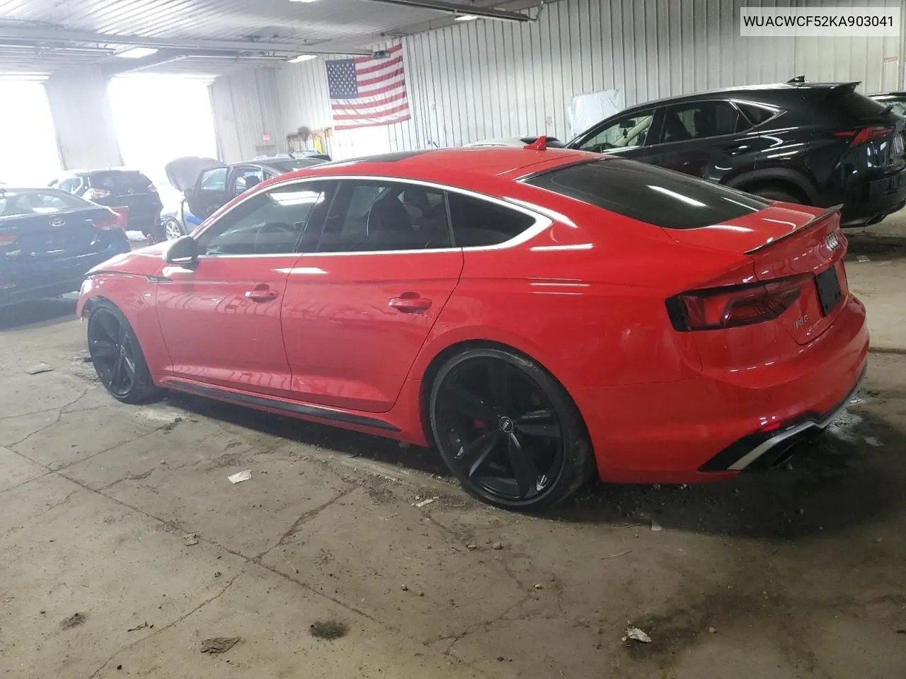 2019 Audi Rs5 VIN: WUACWCF52KA903041 Lot: 61562145