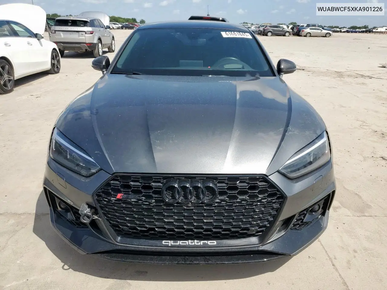 2019 Audi Rs5 VIN: WUABWCF5XKA901226 Lot: 61681845