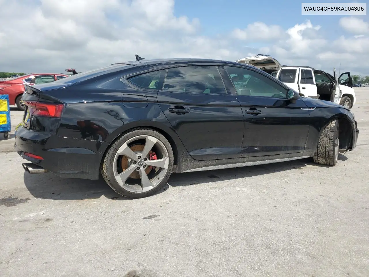 2019 Audi S5 Prestige VIN: WAUC4CF59KA004306 Lot: 61846365