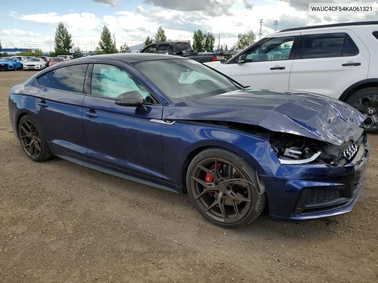 2019 Audi S5 Prestige VIN: WAUC4CF54KA061321 Lot: 63056935