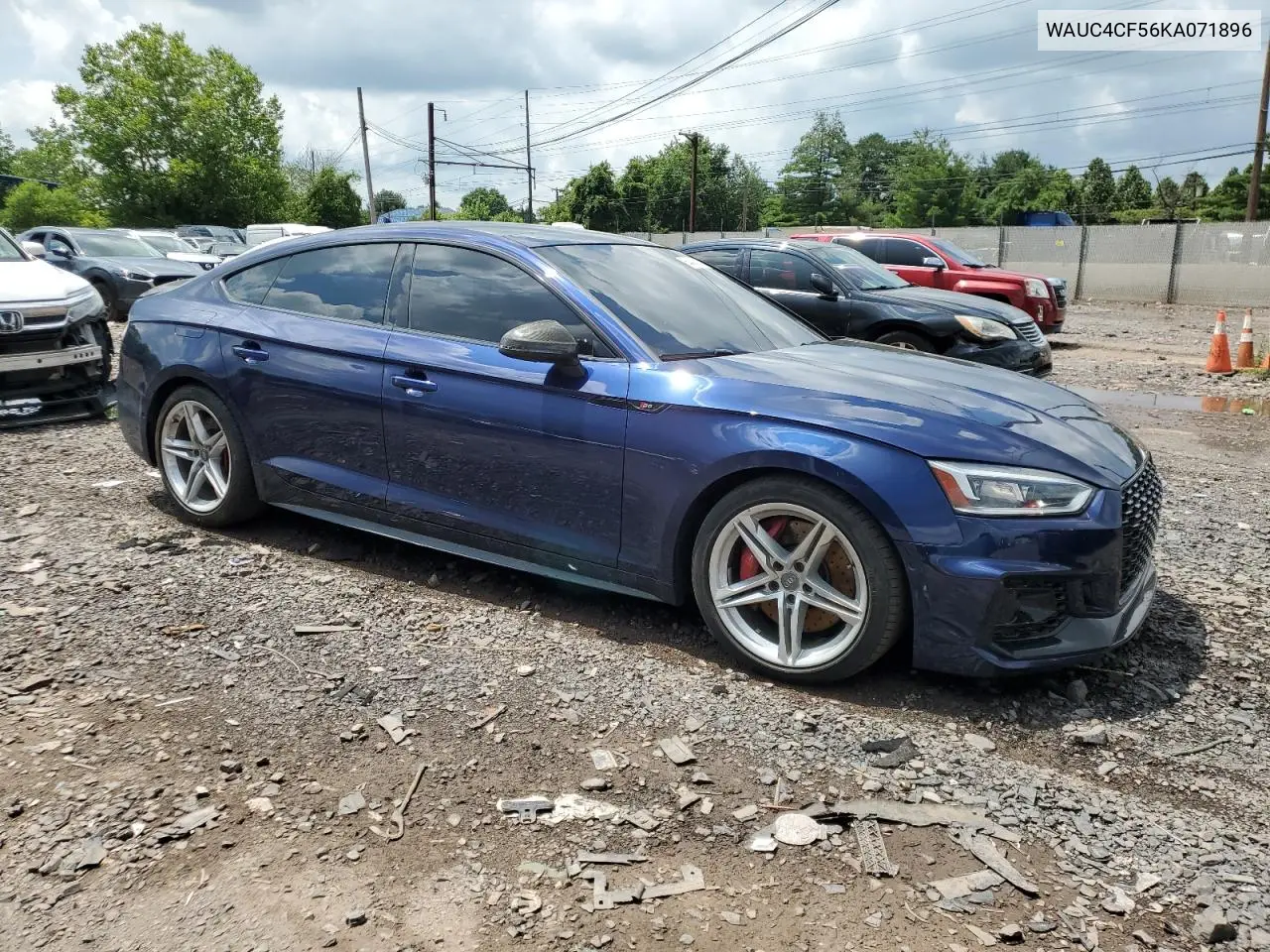 2019 Audi S5 Prestige VIN: WAUC4CF56KA071896 Lot: 64494025