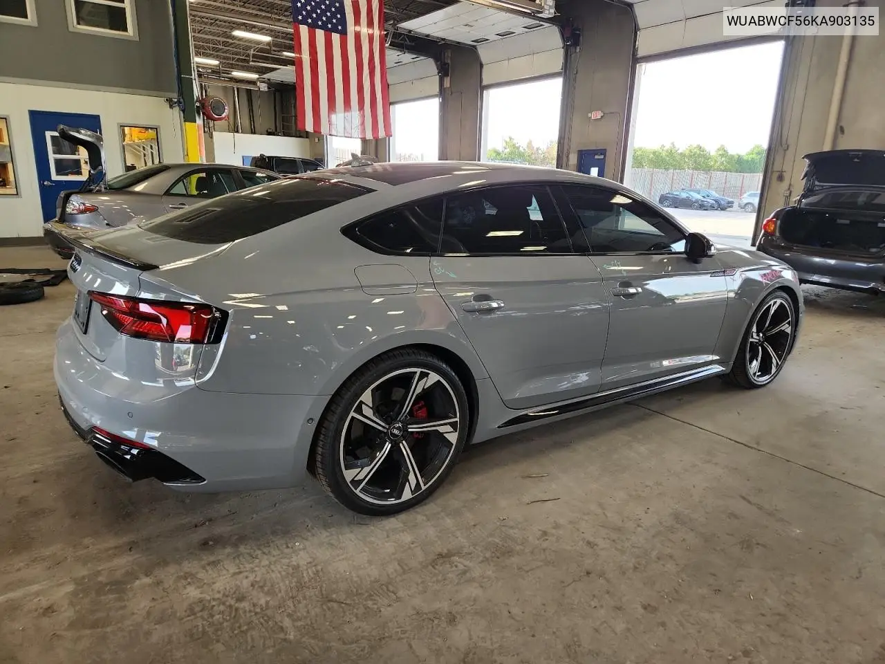 2019 Audi Rs5 VIN: WUABWCF56KA903135 Lot: 64592285