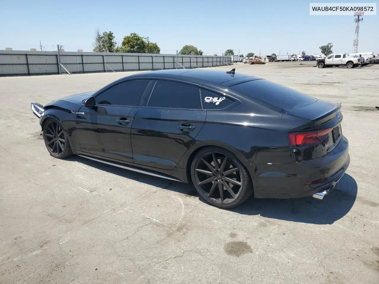 2019 Audi S5 Premium Plus VIN: WAUB4CF50KA098572 Lot: 65076825