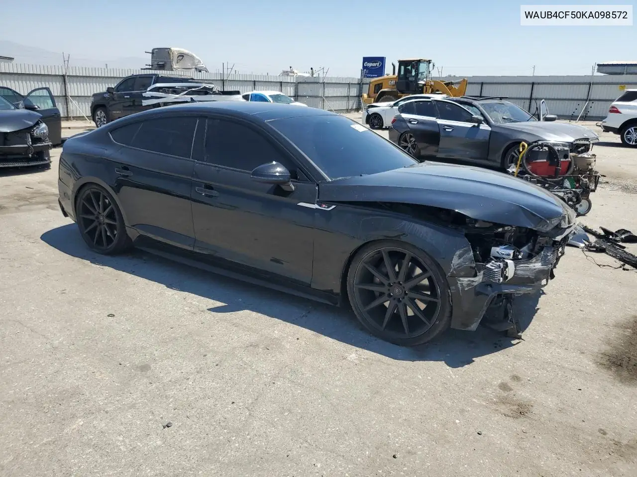 2019 Audi S5 Premium Plus VIN: WAUB4CF50KA098572 Lot: 65076825