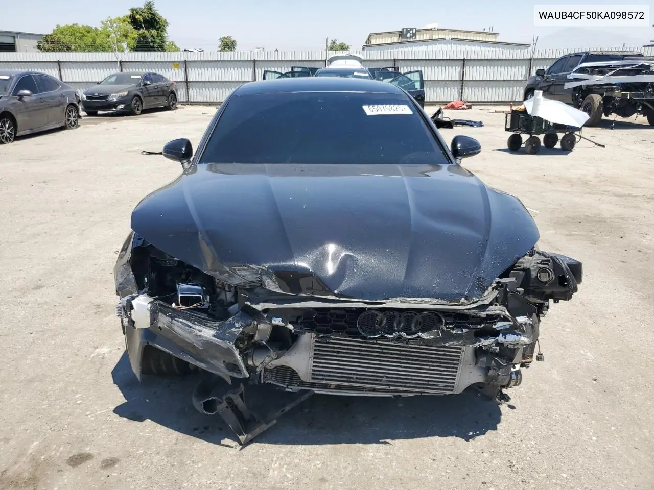 2019 Audi S5 Premium Plus VIN: WAUB4CF50KA098572 Lot: 65076825