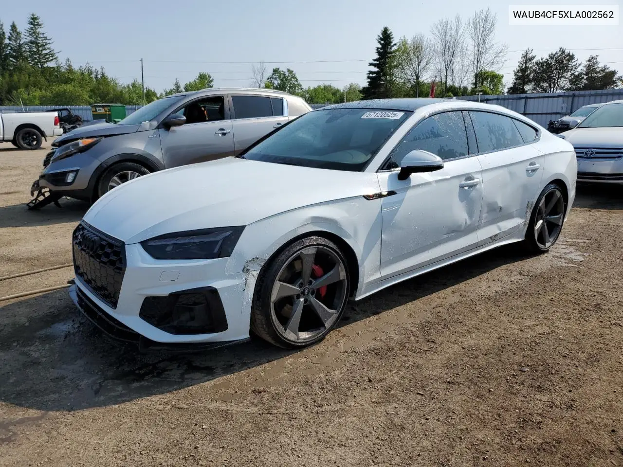 2020 Audi S5 Prestige VIN: WAUB4CF5XLA002562 Lot: 57120525
