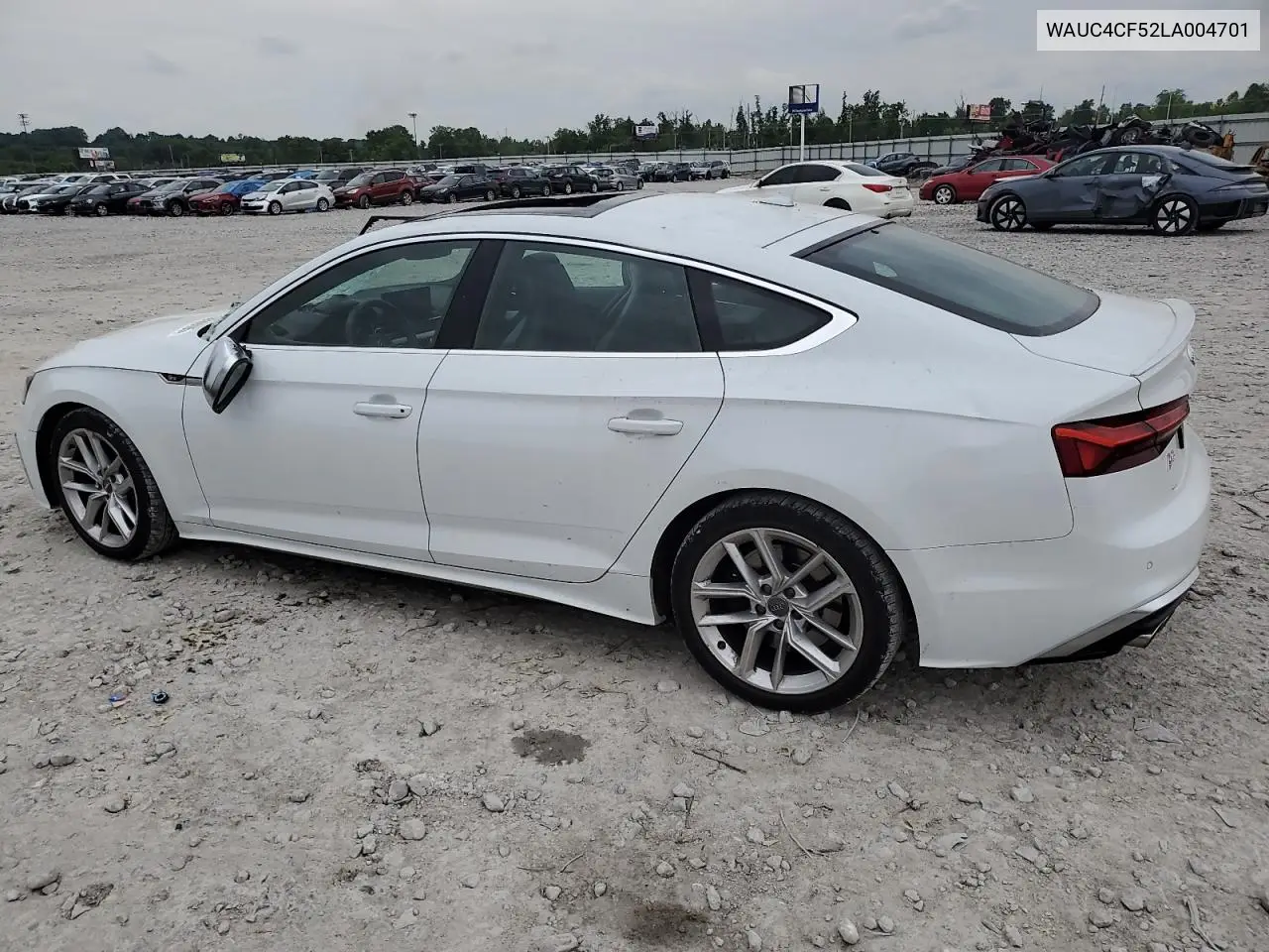 2020 Audi S5 Premium Plus VIN: WAUC4CF52LA004701 Lot: 58589095