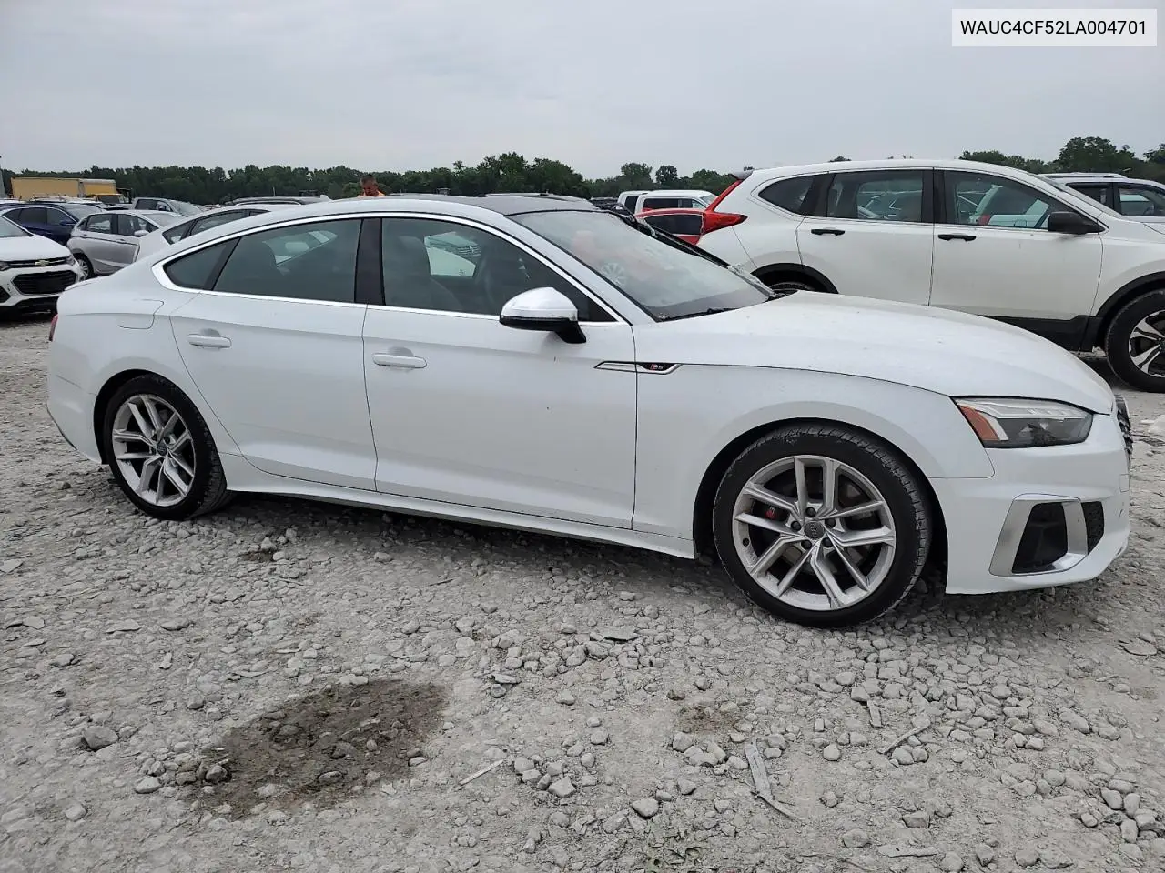 2020 Audi S5 Premium Plus VIN: WAUC4CF52LA004701 Lot: 58589095