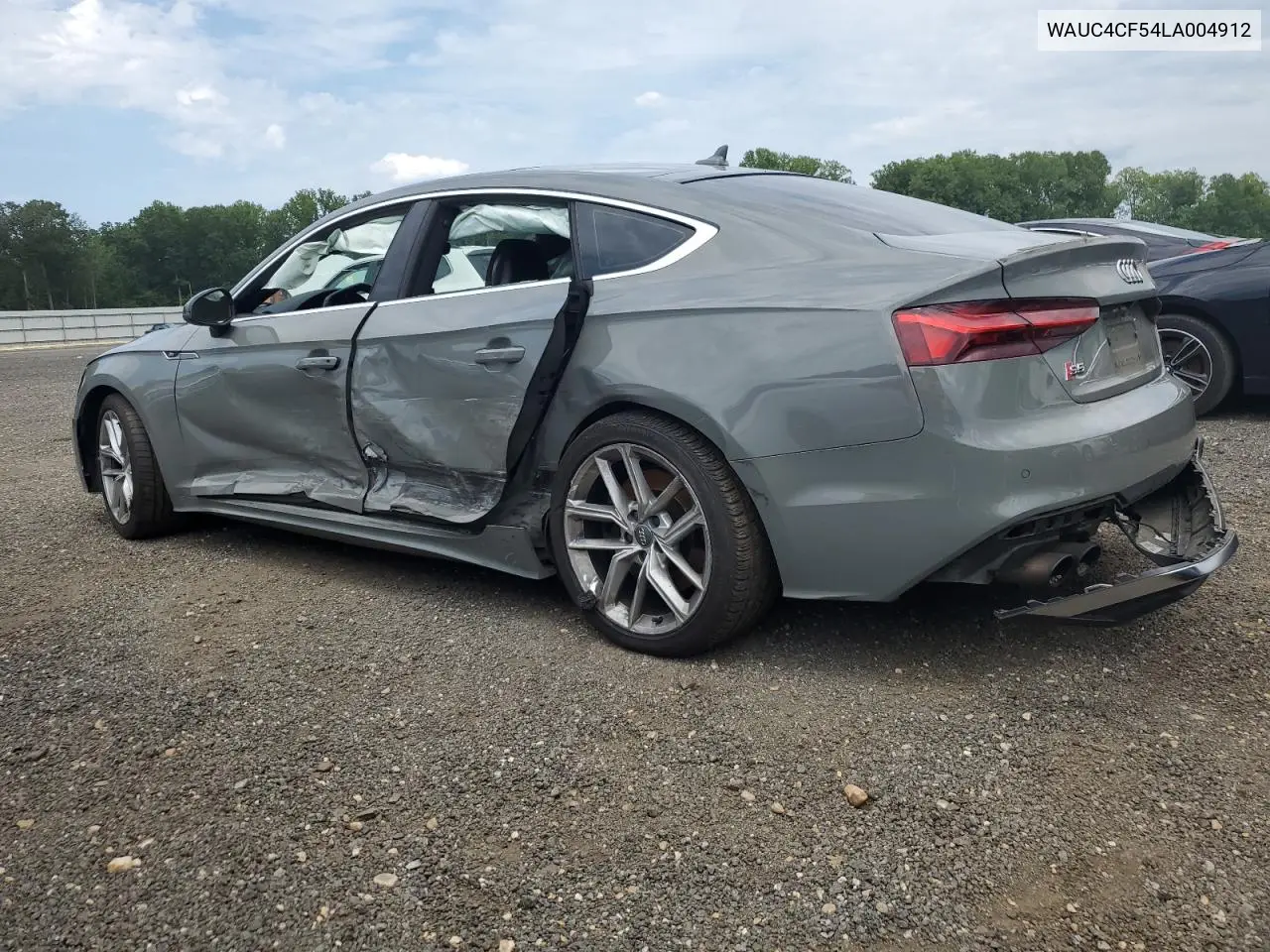 2020 Audi S5 Premium Plus VIN: WAUC4CF54LA004912 Lot: 60494955