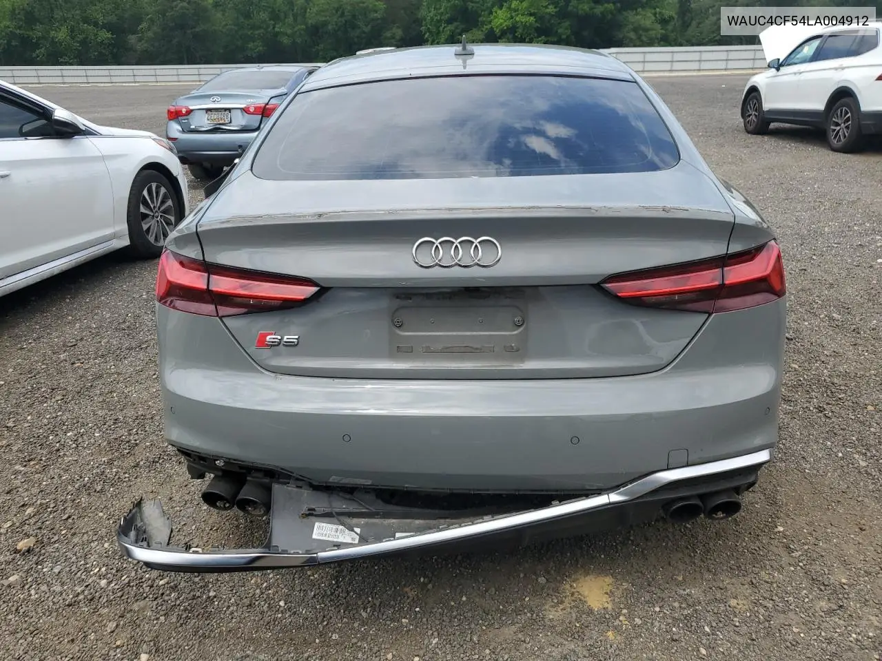 2020 Audi S5 Premium Plus VIN: WAUC4CF54LA004912 Lot: 60494955