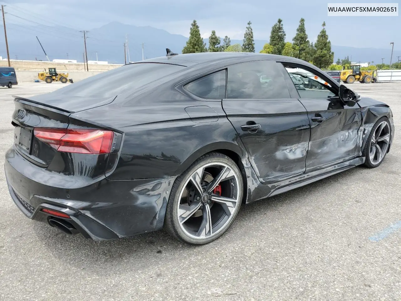 2021 Audi Rs5 VIN: WUAAWCF5XMA902651 Lot: 59406995