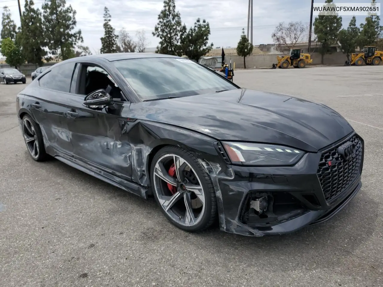 2021 Audi Rs5 VIN: WUAAWCF5XMA902651 Lot: 59406995