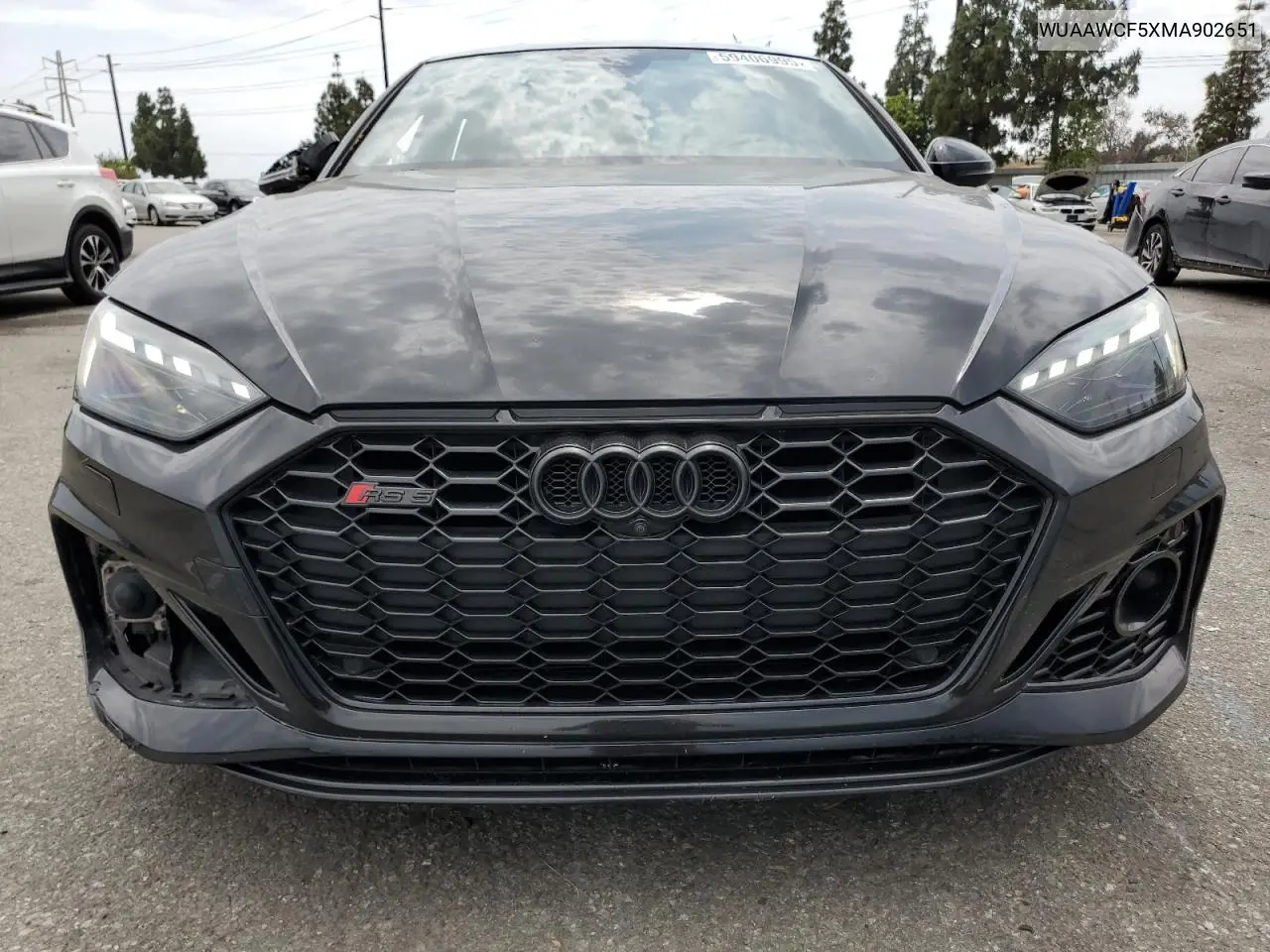 2021 Audi Rs5 VIN: WUAAWCF5XMA902651 Lot: 59406995