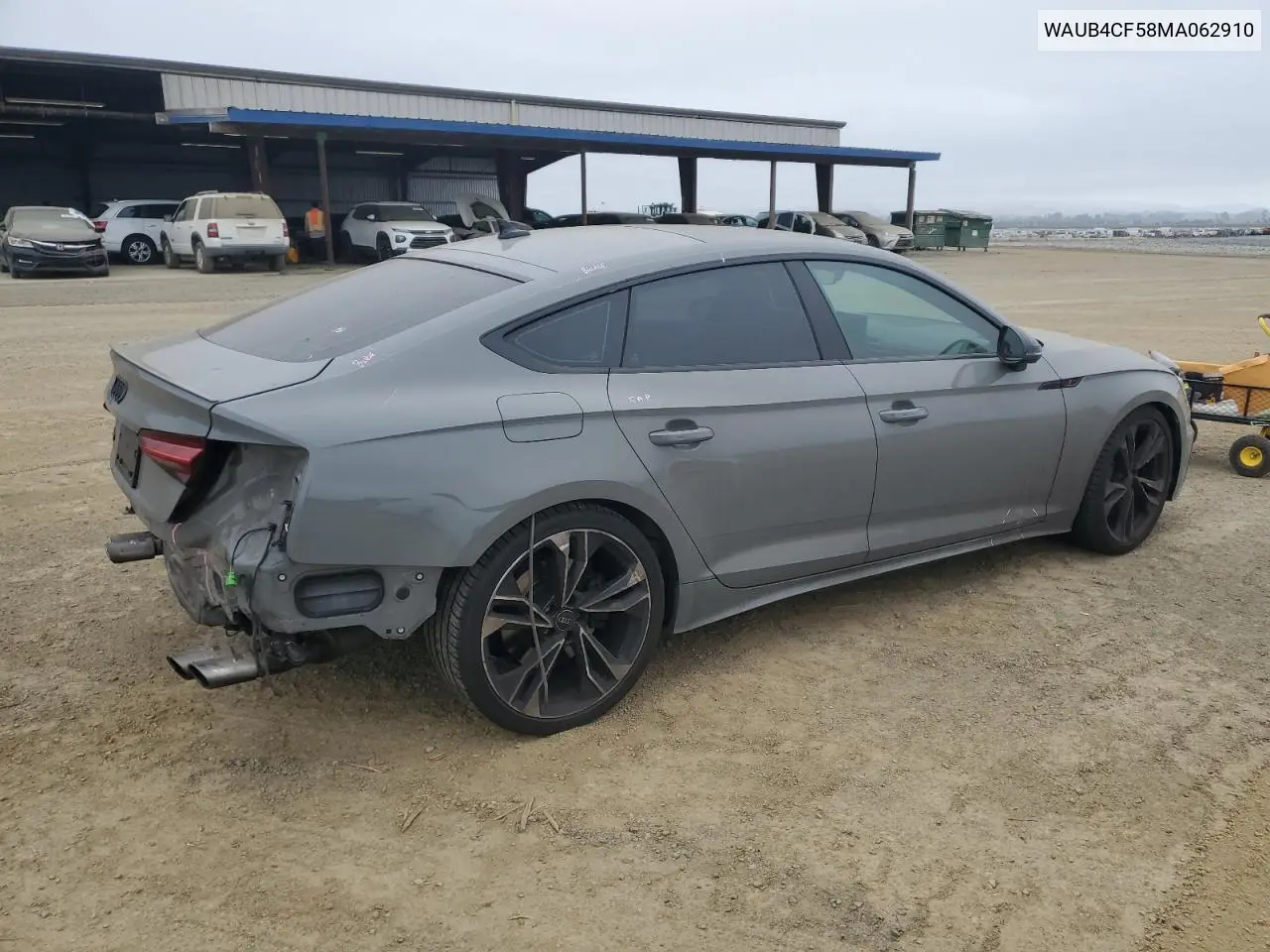 2021 Audi S5 Prestige VIN: WAUB4CF58MA062910 Lot: 60508455