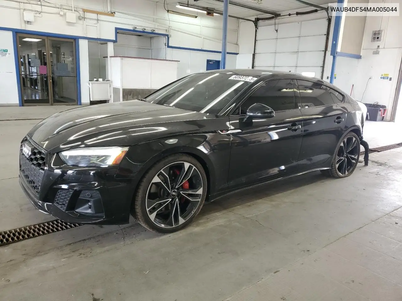 2021 Audi S5 Prestige VIN: WAUB4DF54MA005044 Lot: 60937275