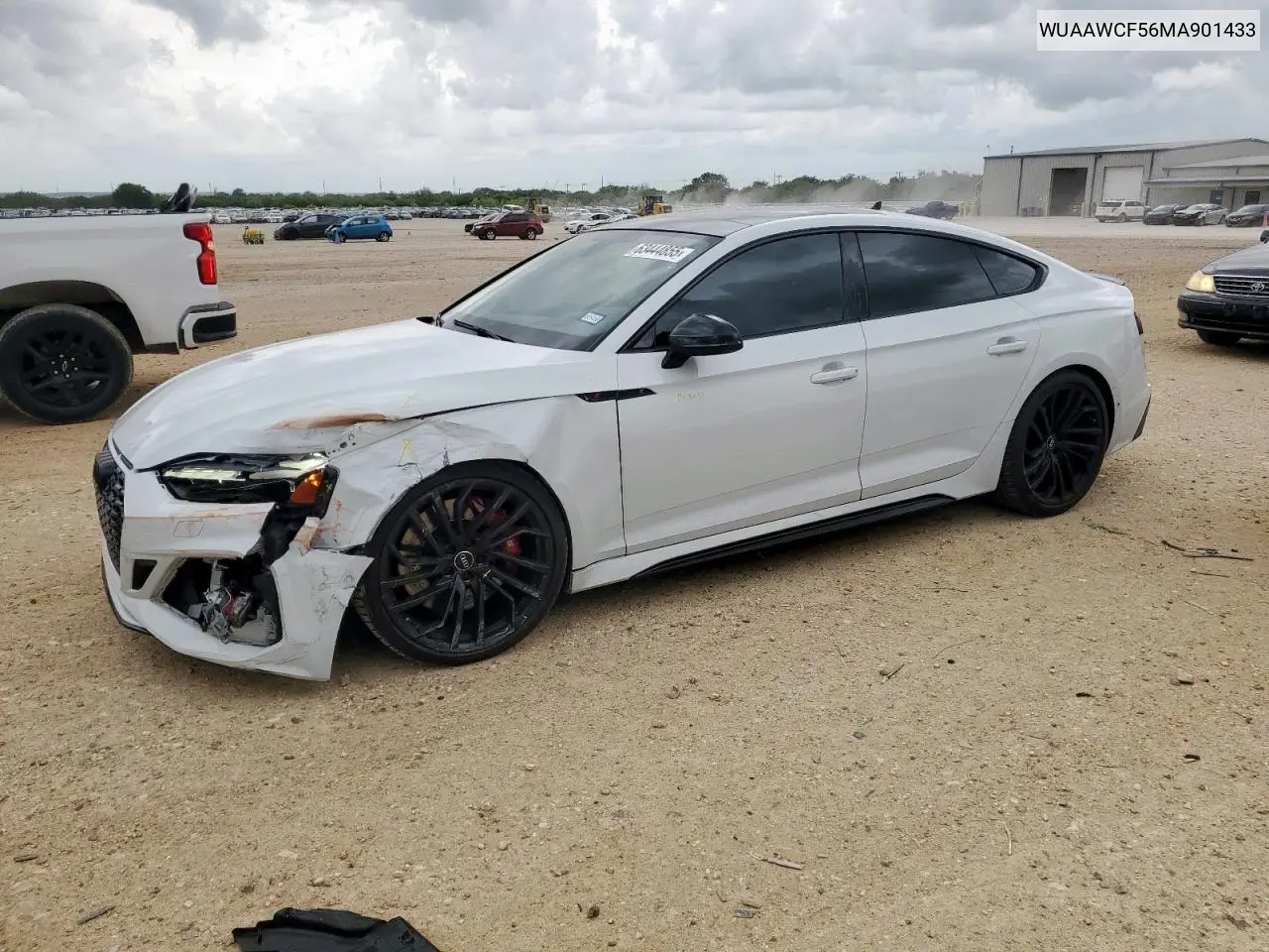 2021 Audi Rs5 VIN: WUAAWCF56MA901433 Lot: 63444855