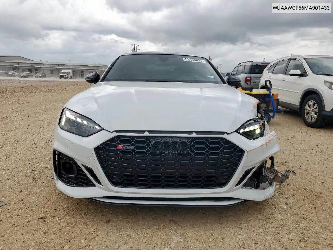 2021 Audi Rs5 VIN: WUAAWCF56MA901433 Lot: 63444855